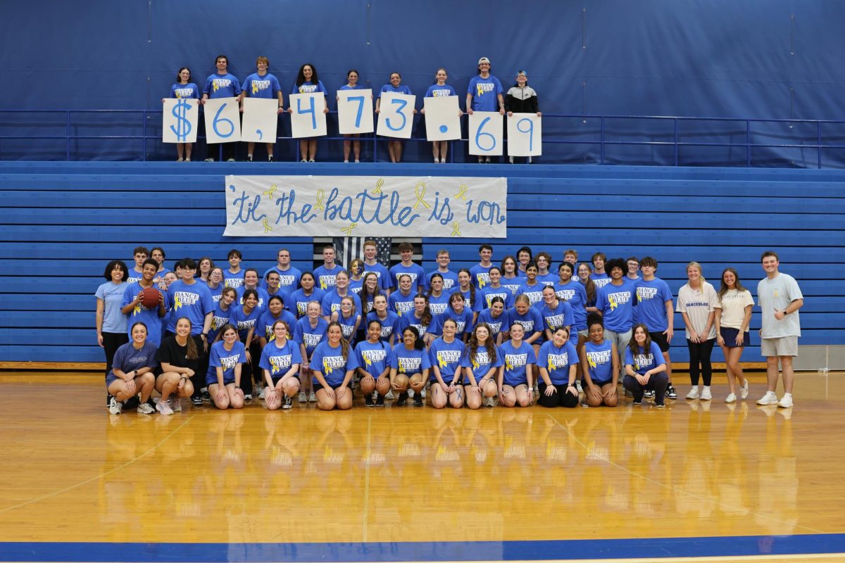DanceBlue final fundraiser reveal.
