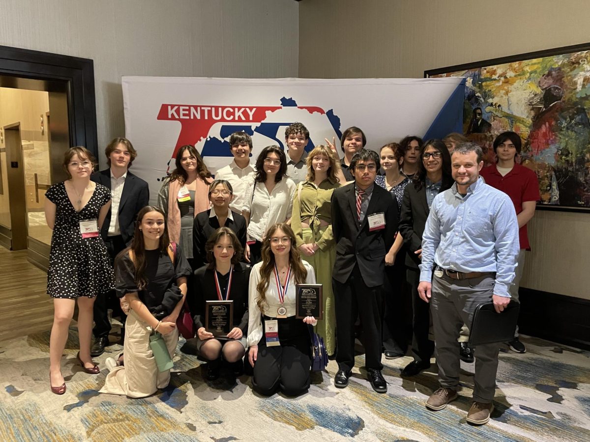 Danville High School's TSA chapter at the Kentucky state conference.